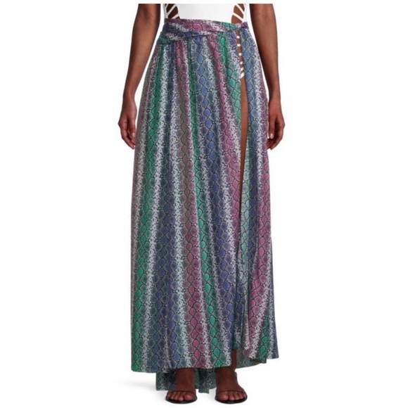 Caroline Constas Hera Cotton and Silk Skirt Coverup Small - Picture 2 of 8